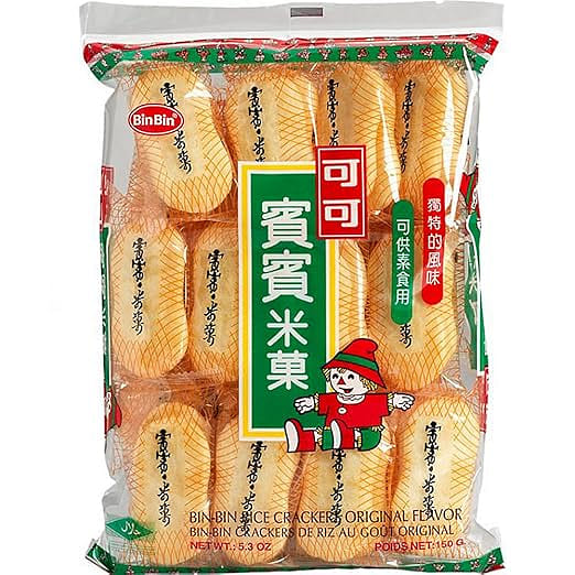 [BIN BIN] Rice Crackers Original Flavor – 5.3 oz 1 each