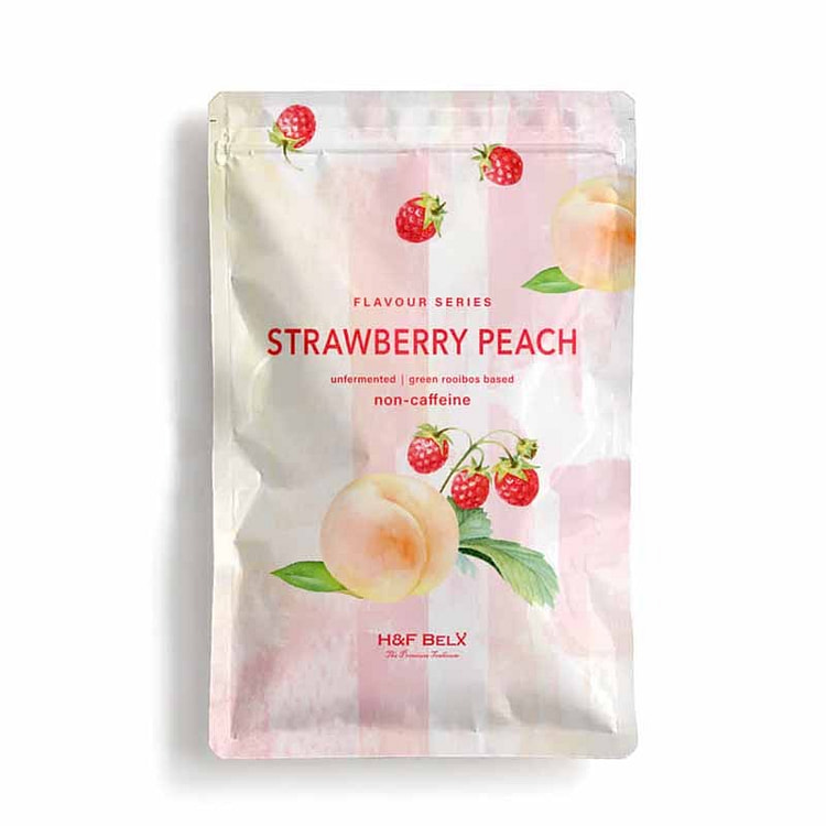 H&F BELX Strawberry Peach Rooibos Tea 30 bags