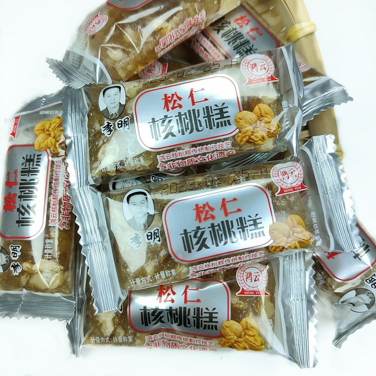 鸿云李明核桃糕独立包装 500 克