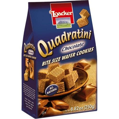 Loacker Chocolate Quadratini, 8.82 oz
