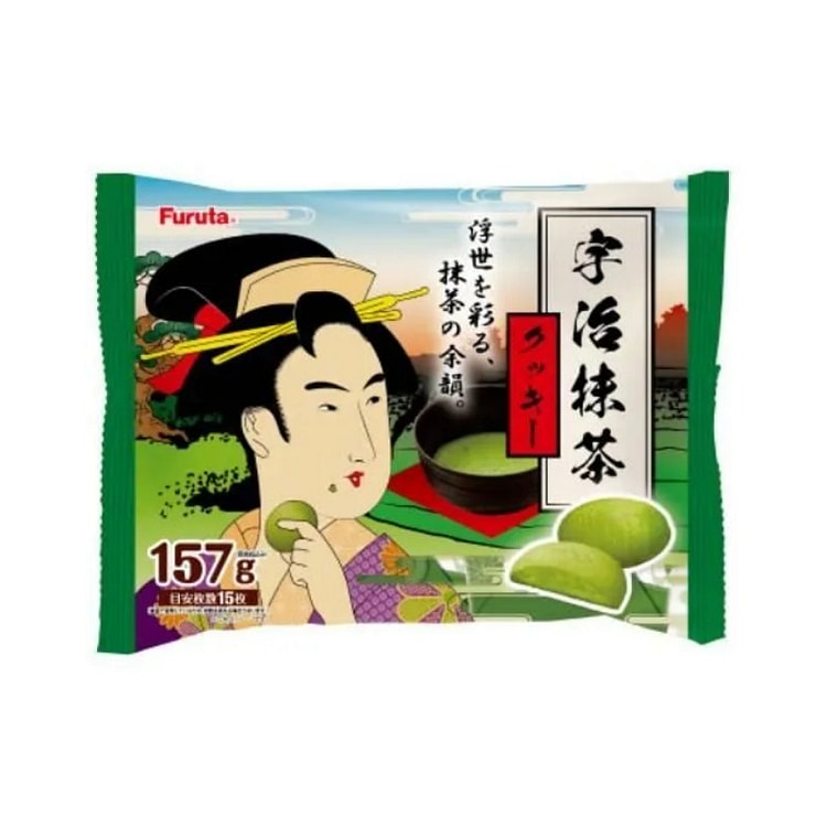Furuta Confectionery Uji Matcha Cookies 157g