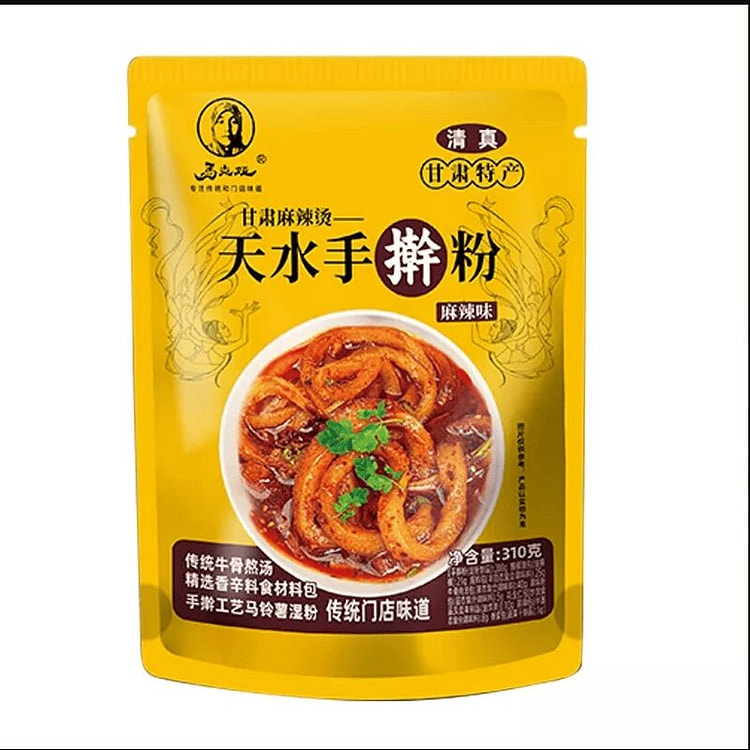 Gansu Tianshui Hand-Pulled Noodles 348g * 1 pack 348 g