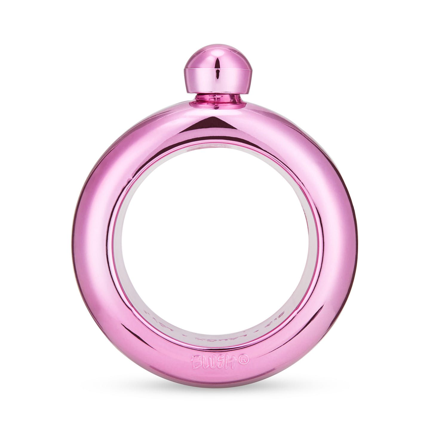 Pink Plastic Bangle Flask by Blush® 1 each