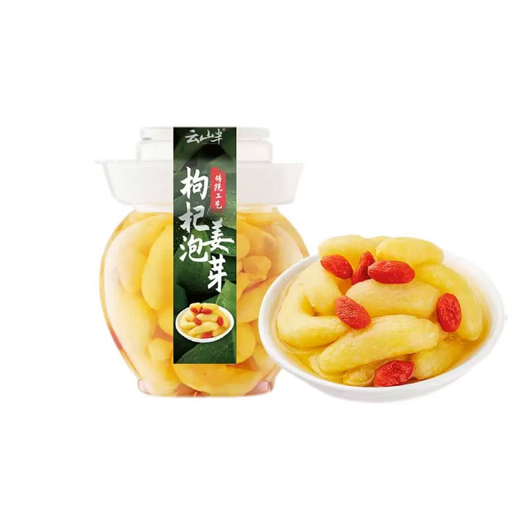 Yunshan Half Goji Tender Ginger 500g*1 Can