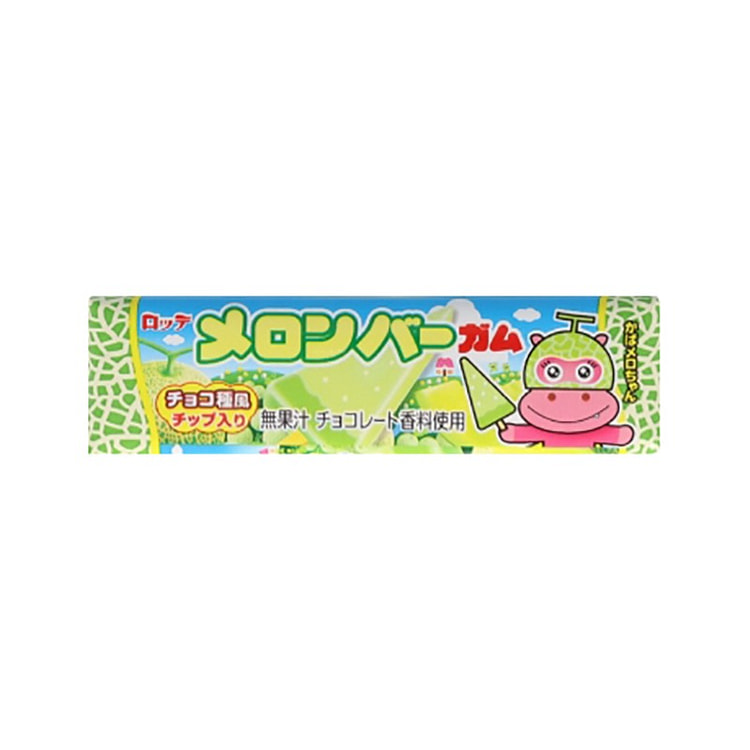 LOTTE 乐天 哈密瓜味口香糖 9枚入