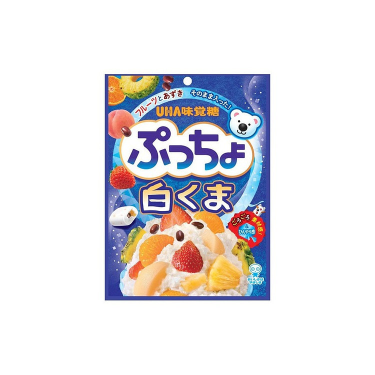 White Bear Assorted Fruit Gummy Candy 83g