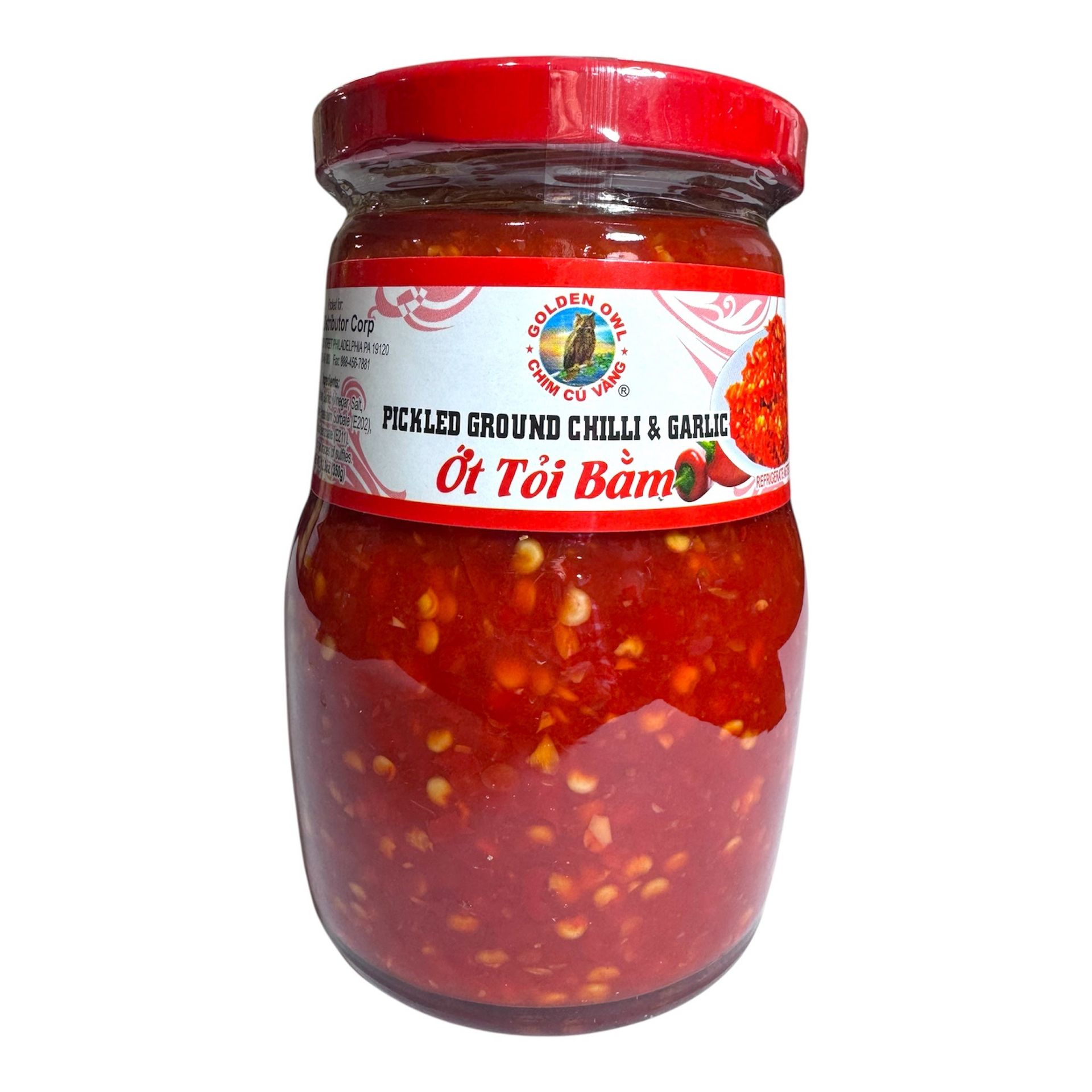 Pickled Ground Chilli & Garlic - Ot Toi Bam 350 g