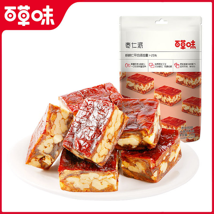 百草味枣仁派100g*2袋 200 克