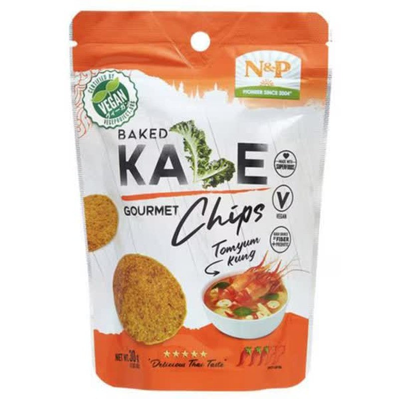 烤羽衣甘藍美食薯片冬陰功 1 份