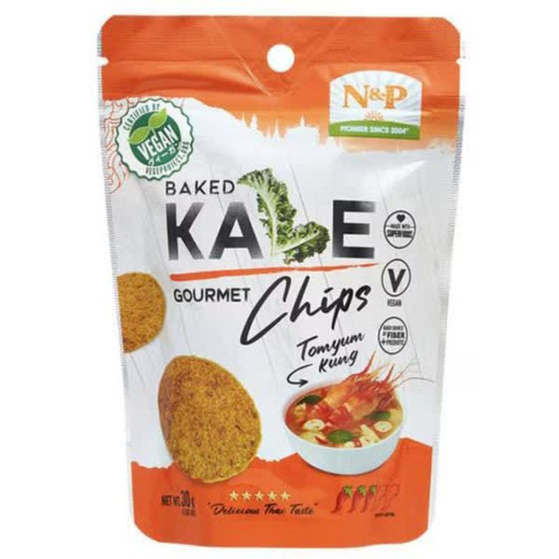 Baked Kale Gourmet Chips Tom Yum Kung 1 each