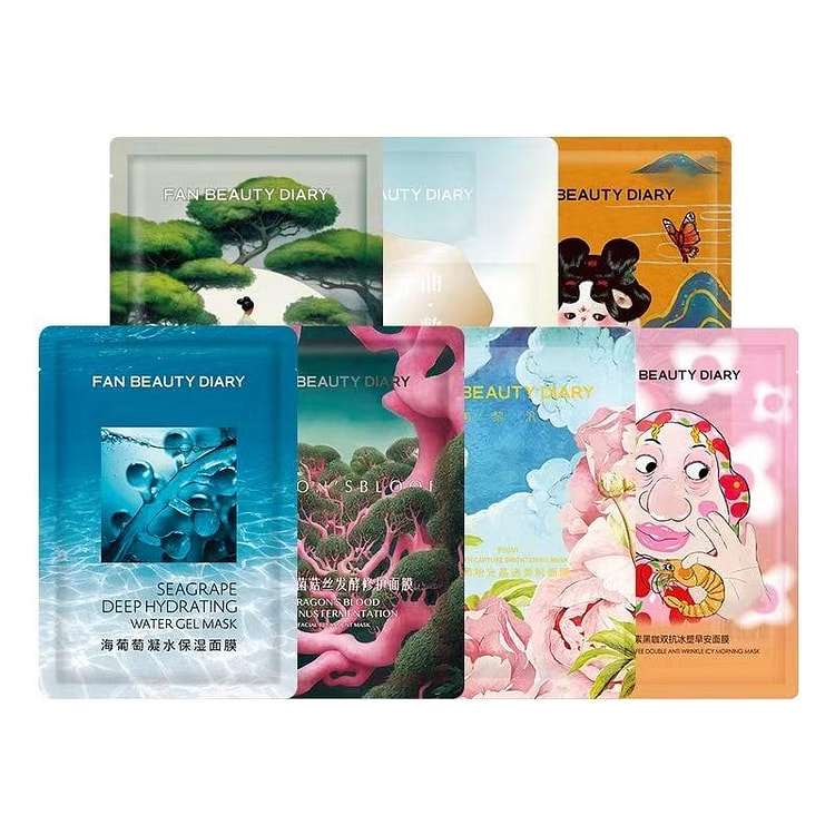 FAN BEAUTY DIARY面膜混装 7片无盒 7 份
