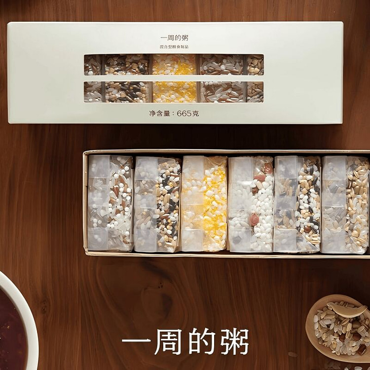 南食召 一周的粥 八宝粥五谷杂粮米早餐
