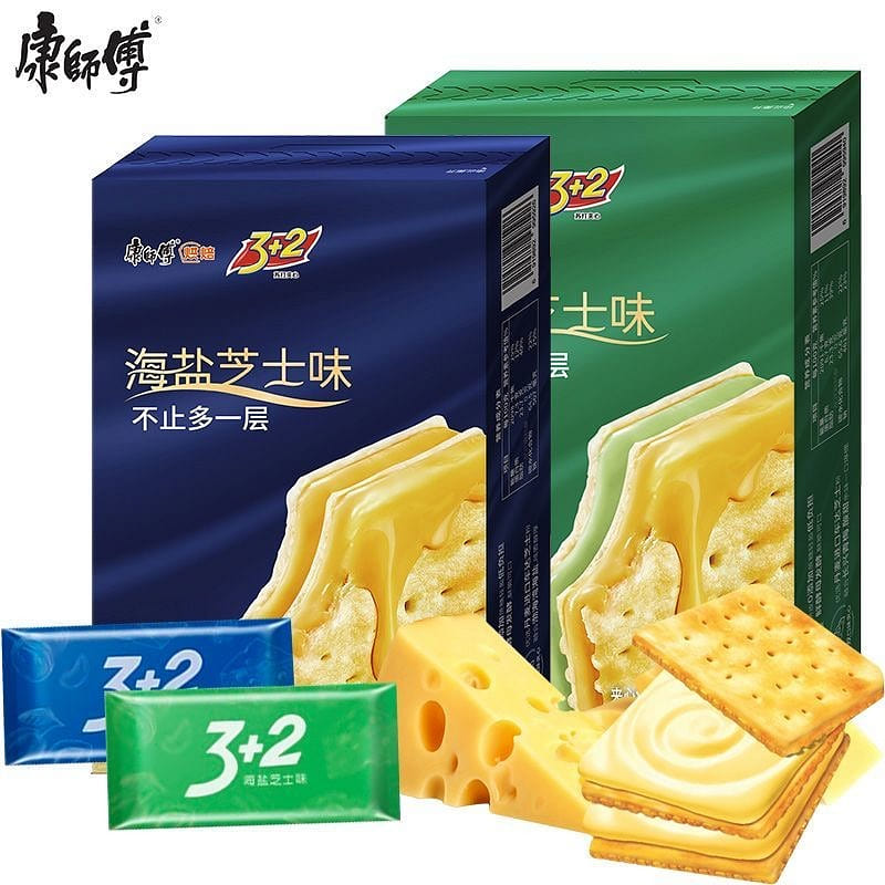 Kangshifu 3+2 Soda Sandwich Cake 2 boxes 200 g