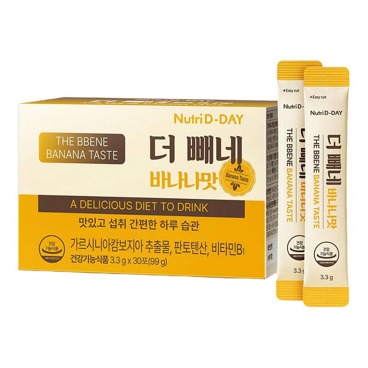 Nutri D-DAY 热销香蕉风味即溶咖啡粉 1 盒