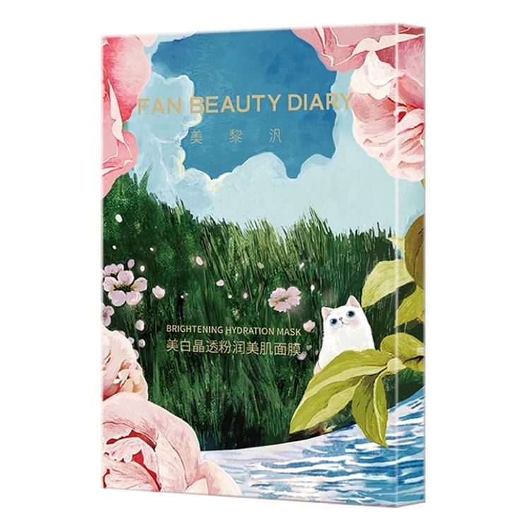 FAN BEAUTY DIARY芍药美白面膜5片 1 份