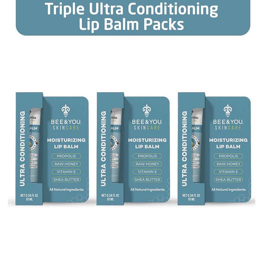 Triple Ultra Conditioning Lip Balm Packs 1 box