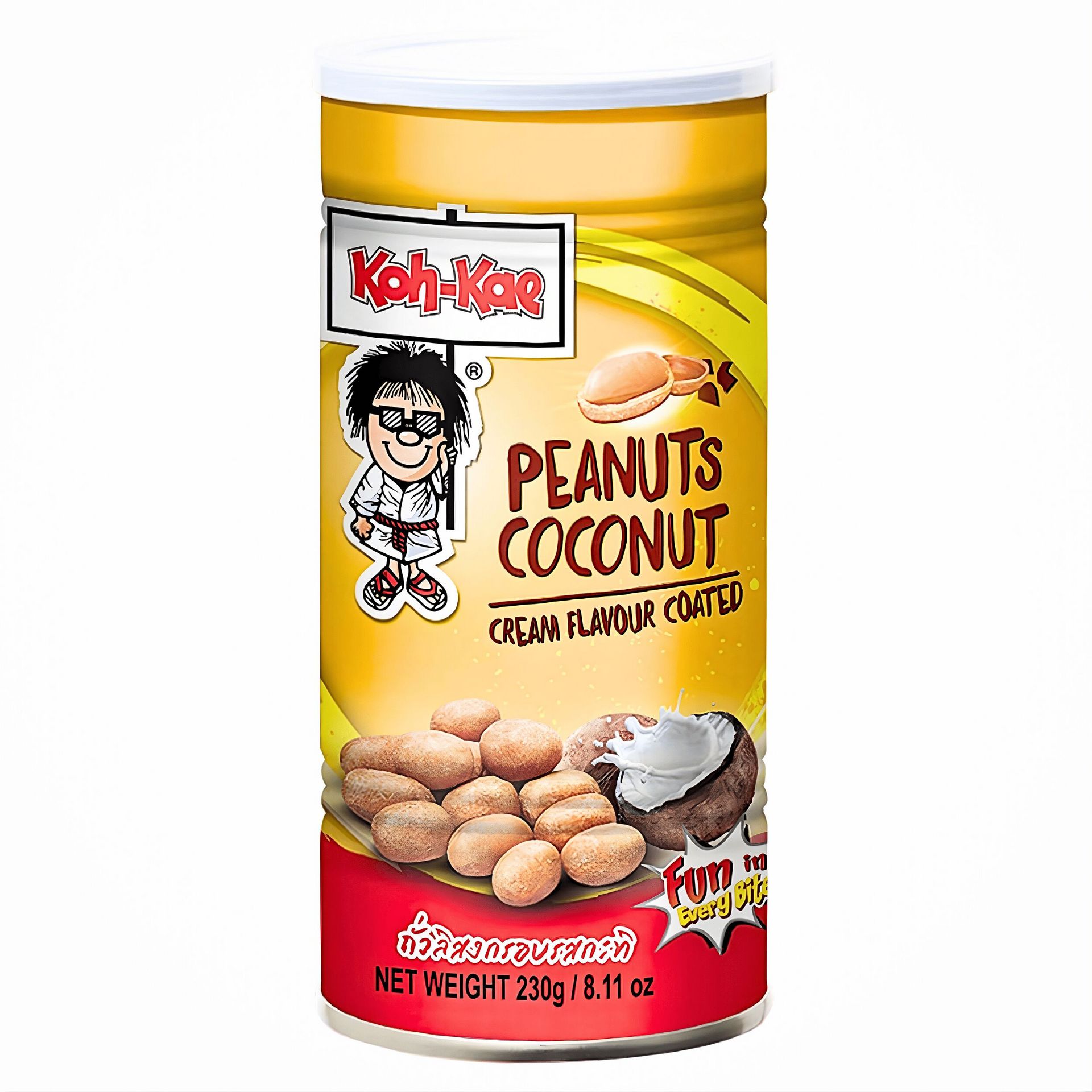 Koh Kae Coconut Cream Peanuts 8.11oz 8.11 oz