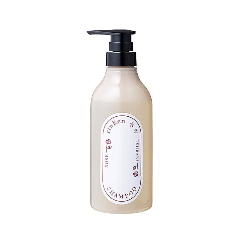 rinRen silicone-free shampoo rose camellia 480ml 1 each