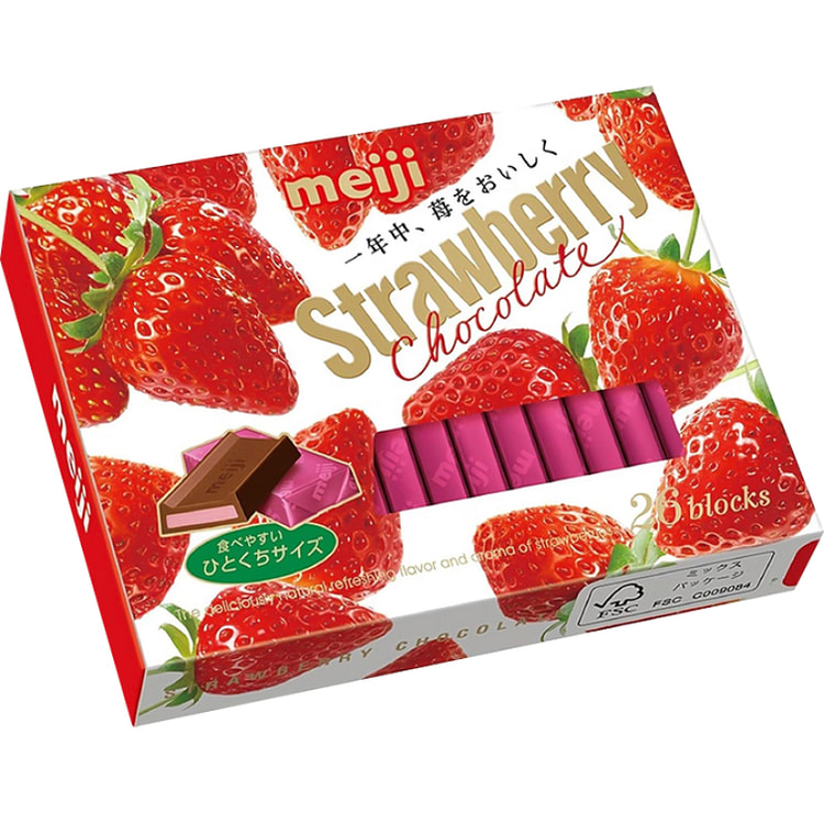 明治钢琴草莓巧克力120g*1盒 120 克