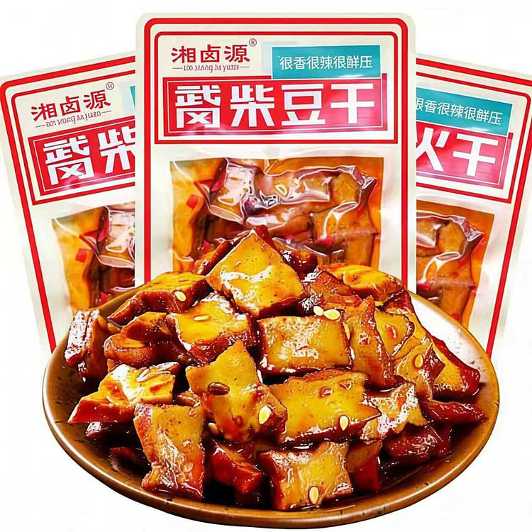 Firewood-Smoked Dried Tofu Snacks. 110 g