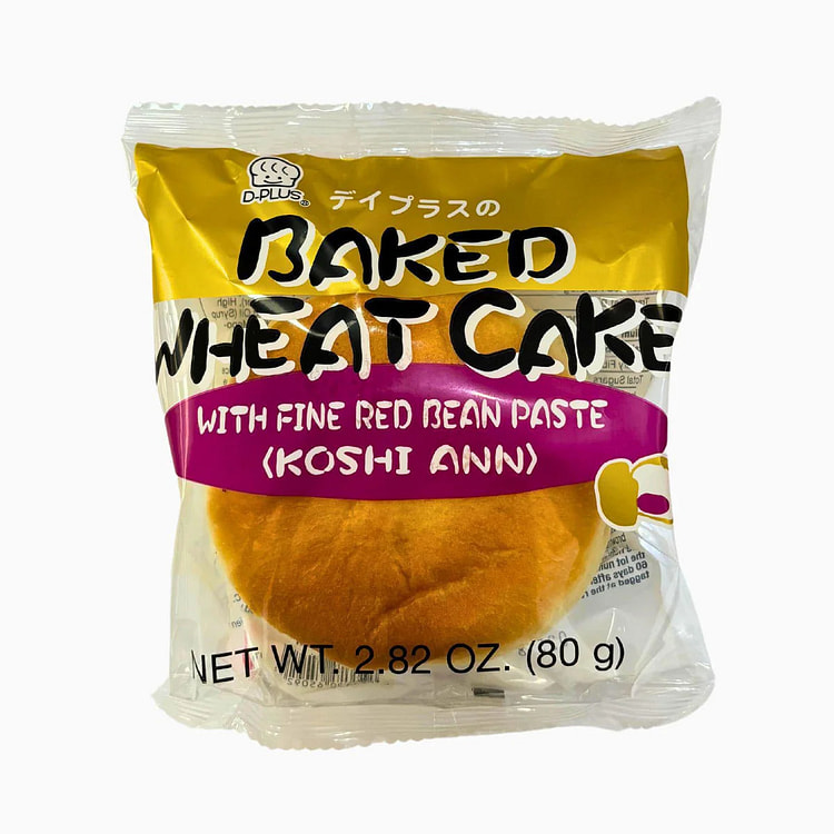 D-Plus Baked Wheat Cake Koshi Ann 80g
