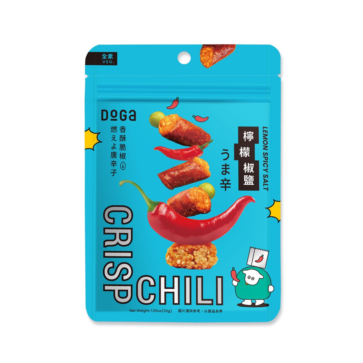 Get Taiwan - [DoGa] Crispy Chili Series - Lemon spicy salt Delivered ...