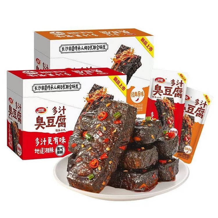 Weilong Hunan-flavoured Juicy Stinky Tofu, Soft an 120 g