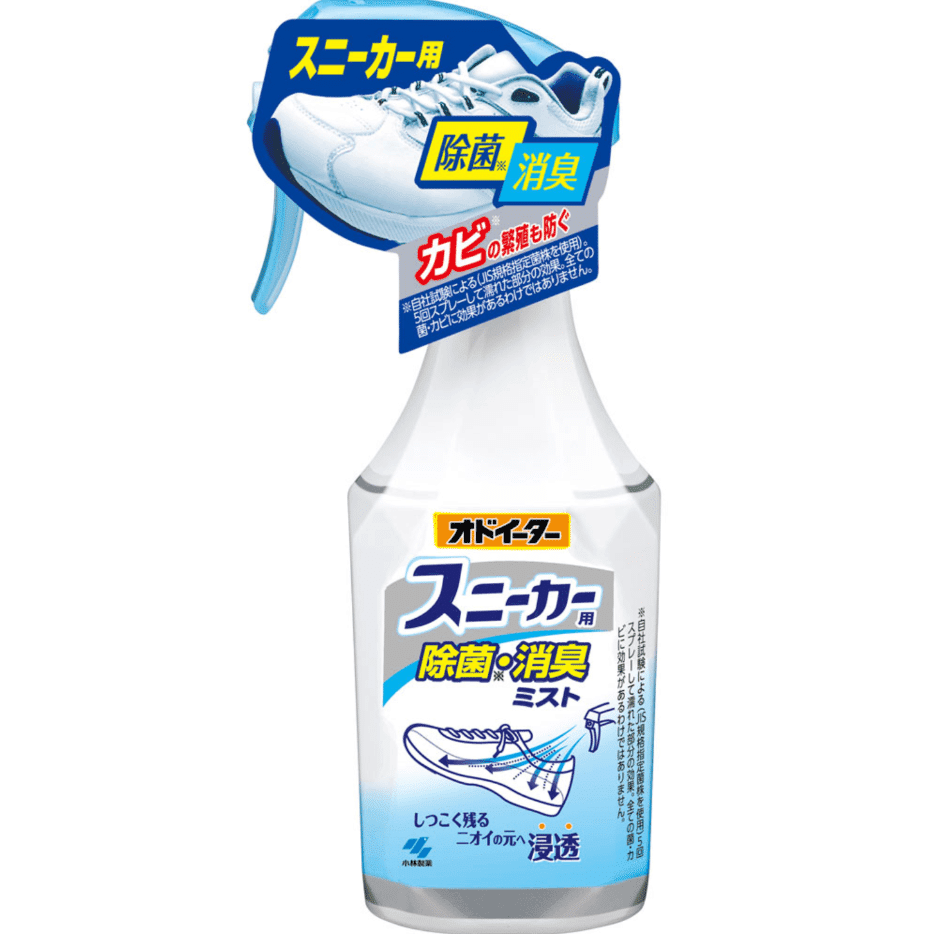 KOBAYASHI Shoe Disinfectant&Deodorizer Spray 250ml 1 個