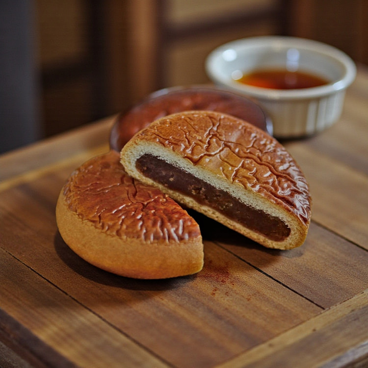 Honma Tsukisamu Okinawan Brown Sugar Anpan 5 piece 325 g