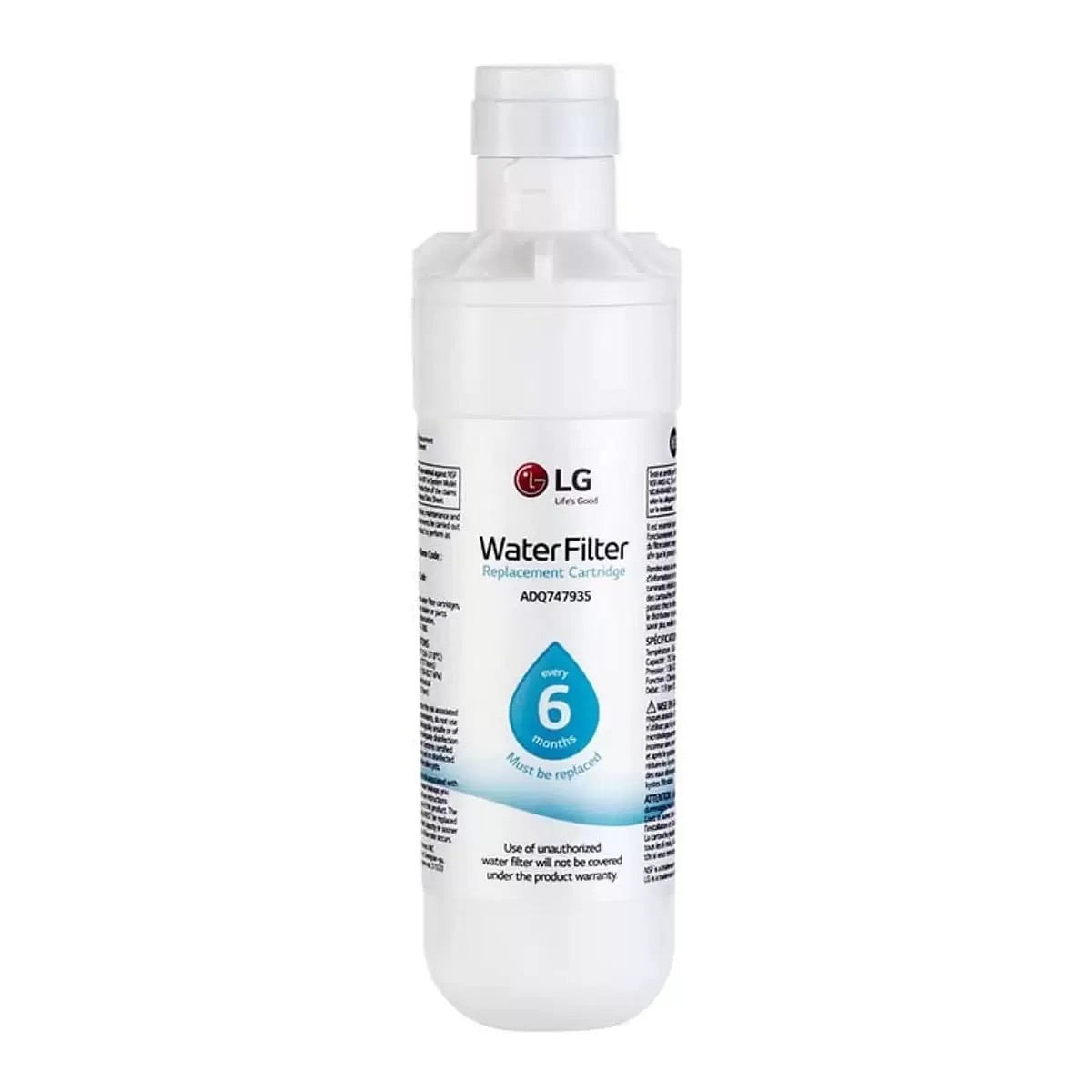 LG refrigerator Water Filter LT1000P ADQ747935 1 bottle