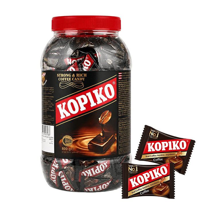 Kẹo Kopiko vị cà phê dạng hũ 28.2 oz