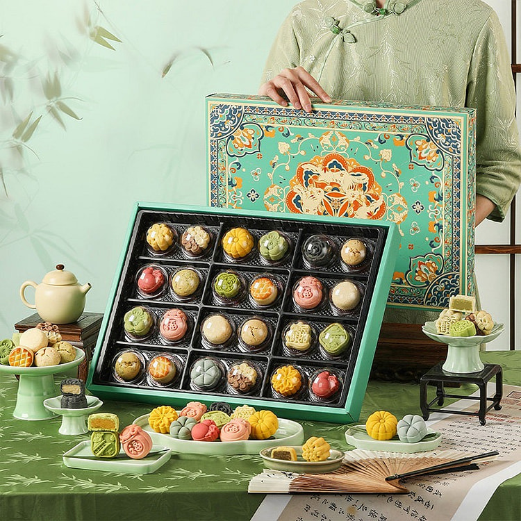 Tang Palace Food Record Mooncake Gift Box 538 g