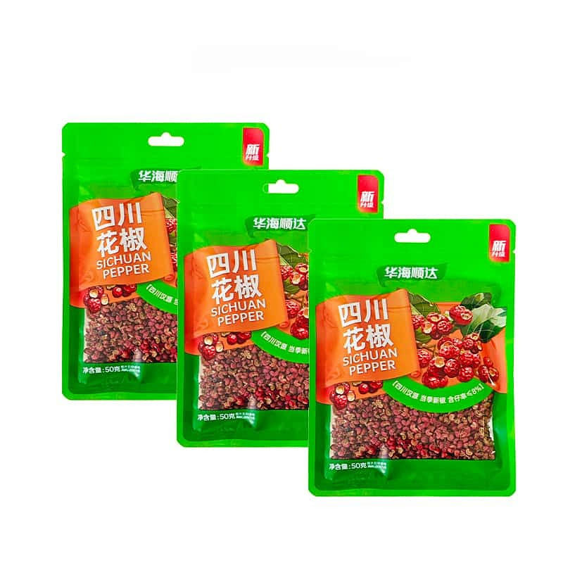 50g dried Sichuan pepper grains *3 50 g