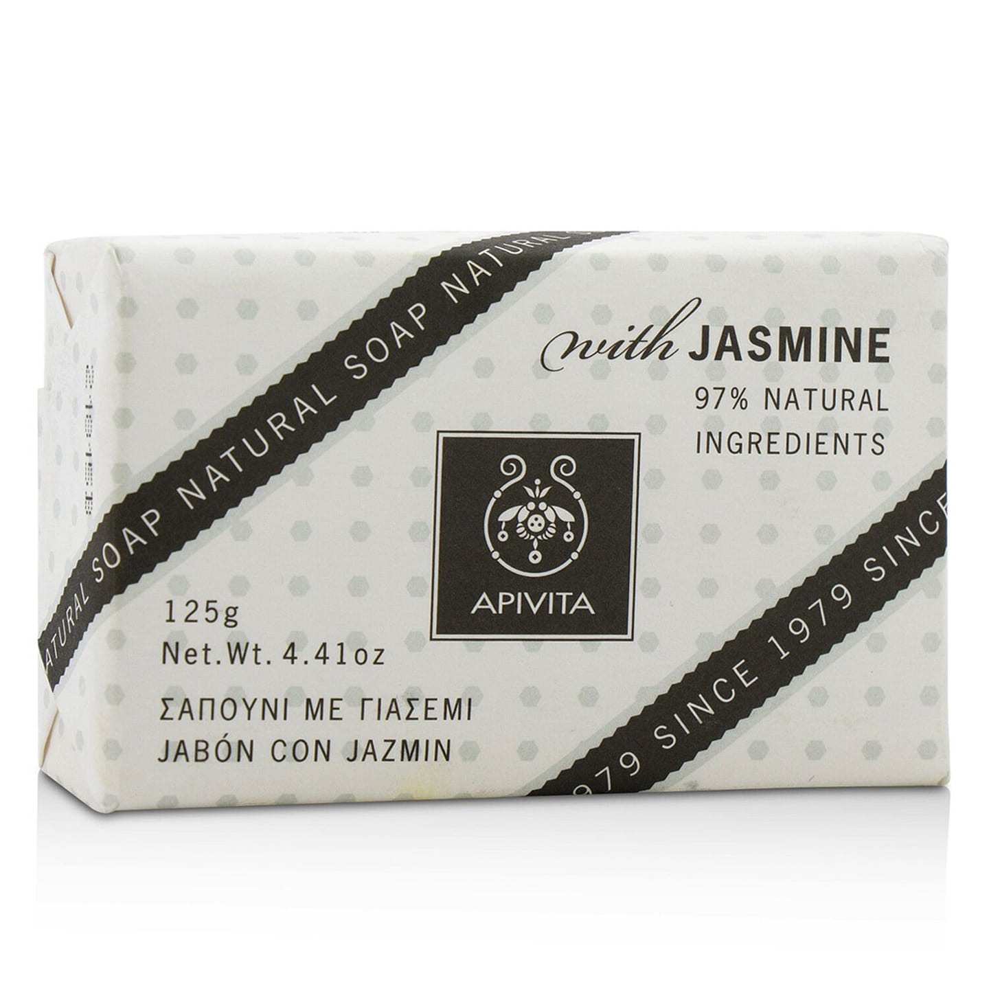 Apivita Natural Soap With Jasmine 125g/4.41oz 125 g