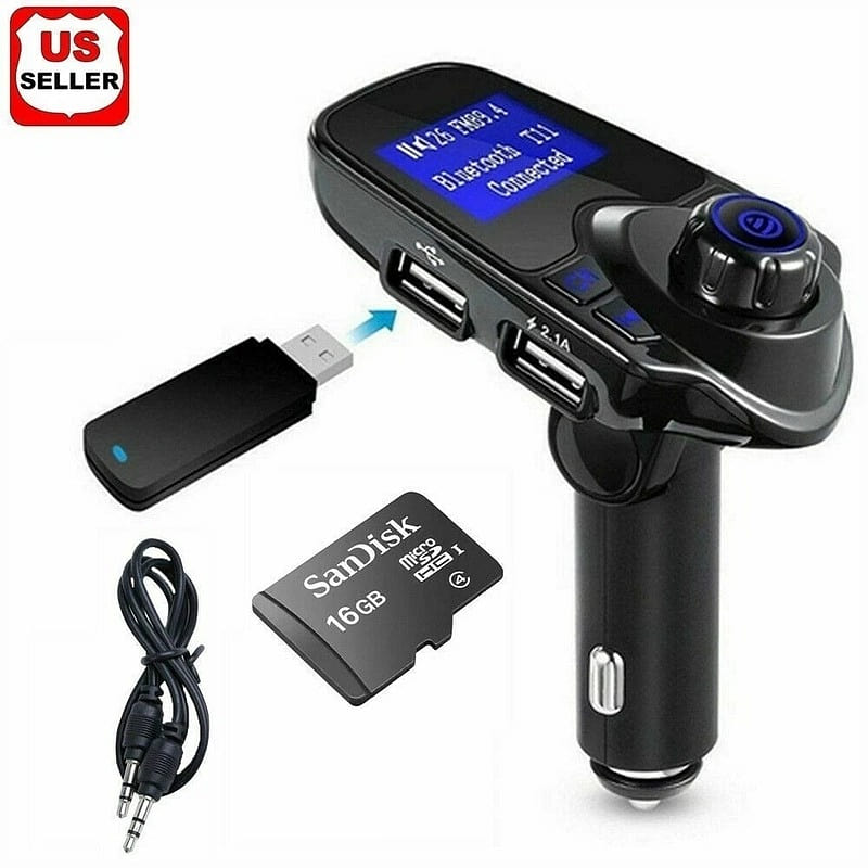 Bluetooth Car Kit MP3 Player FM Transmitter Wirele 1 count
