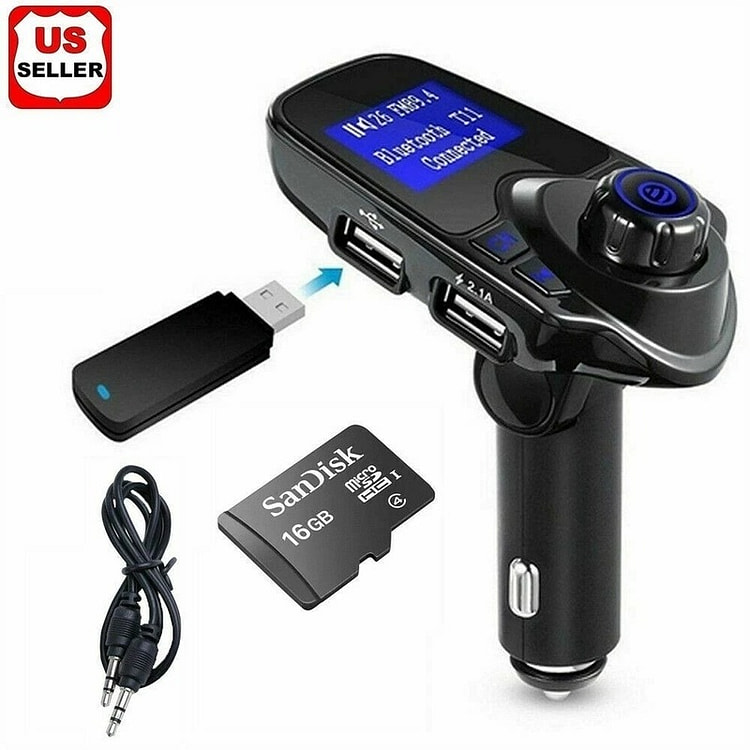 蓝牙车载套装 MP3 播放器 FM 发射器 无线 1 个