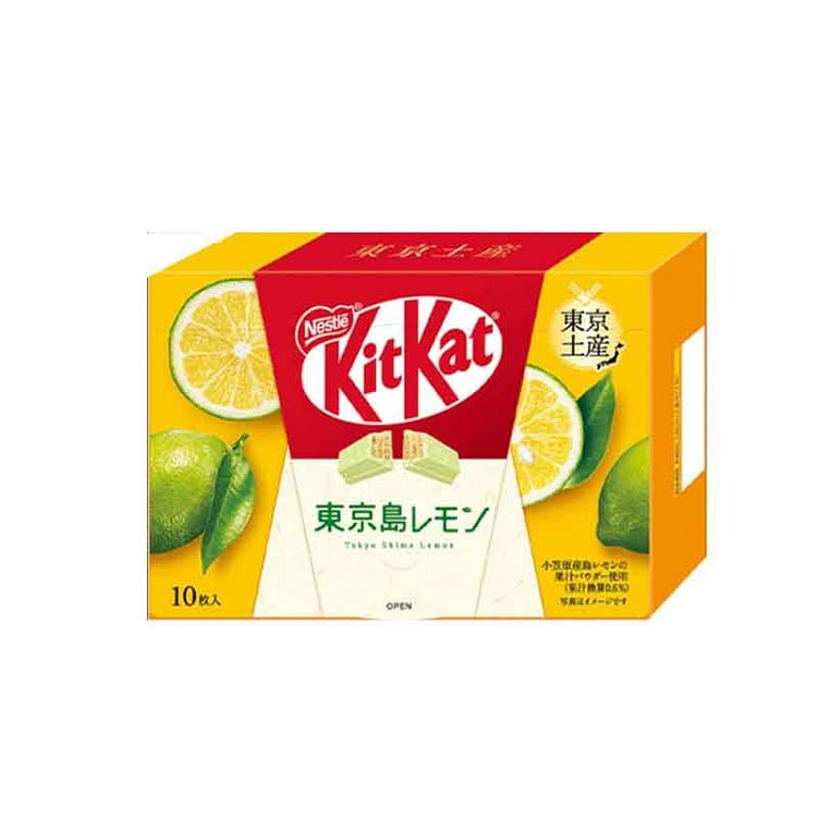 奇巧 雀巢 柠檬味 巧克力棒 10枚