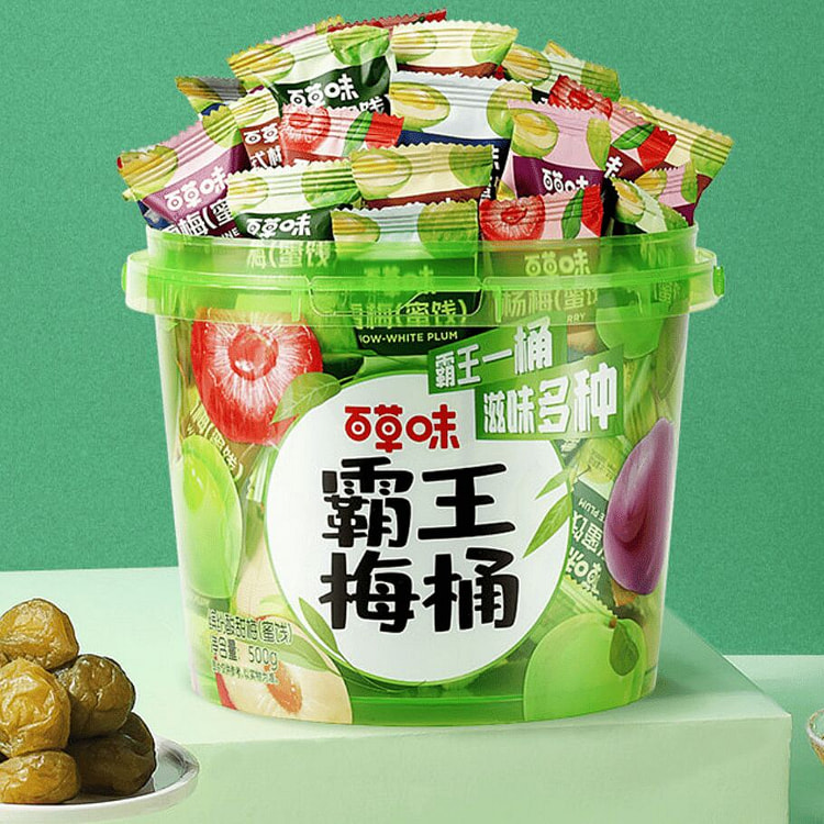 Be & Cheery King Plum Bucket Snacks 500g 500 g