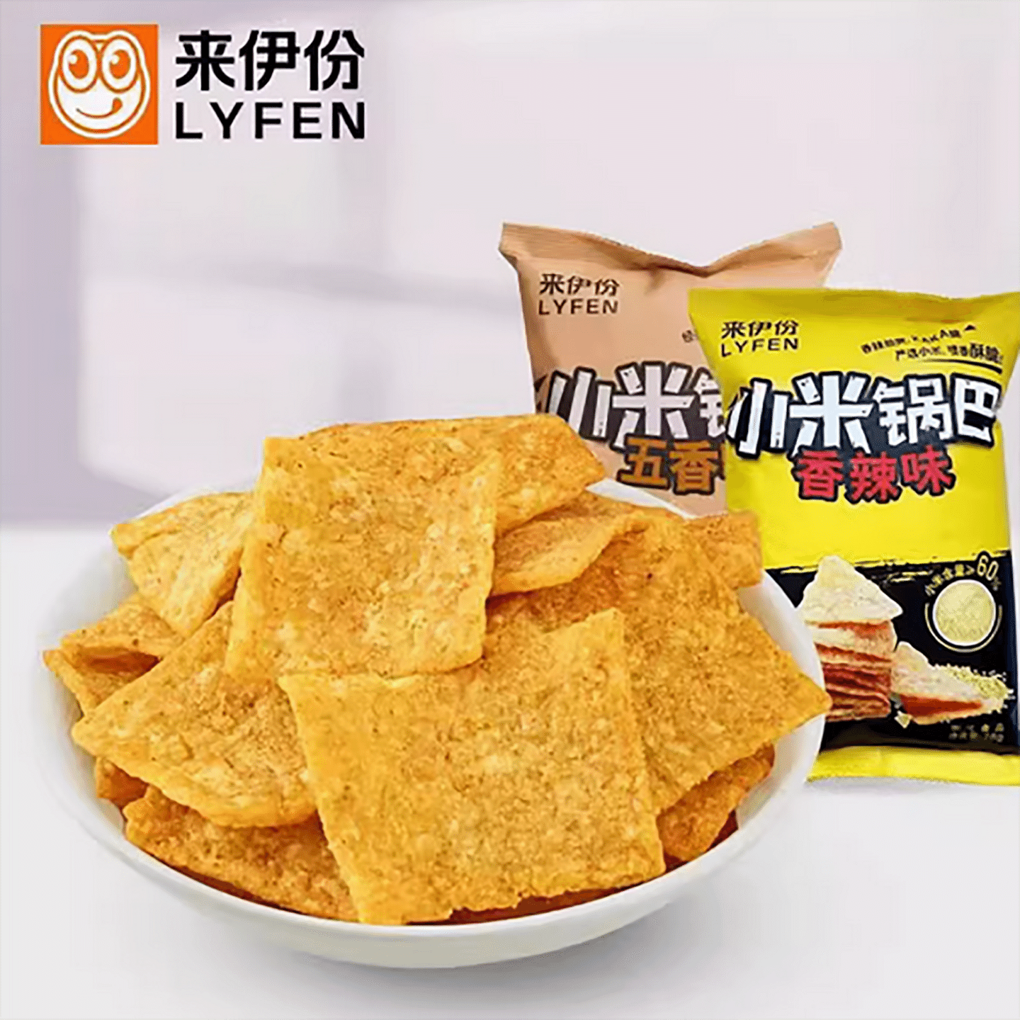 Laiyifen millet and five-flavor rice crispy rice 156 g