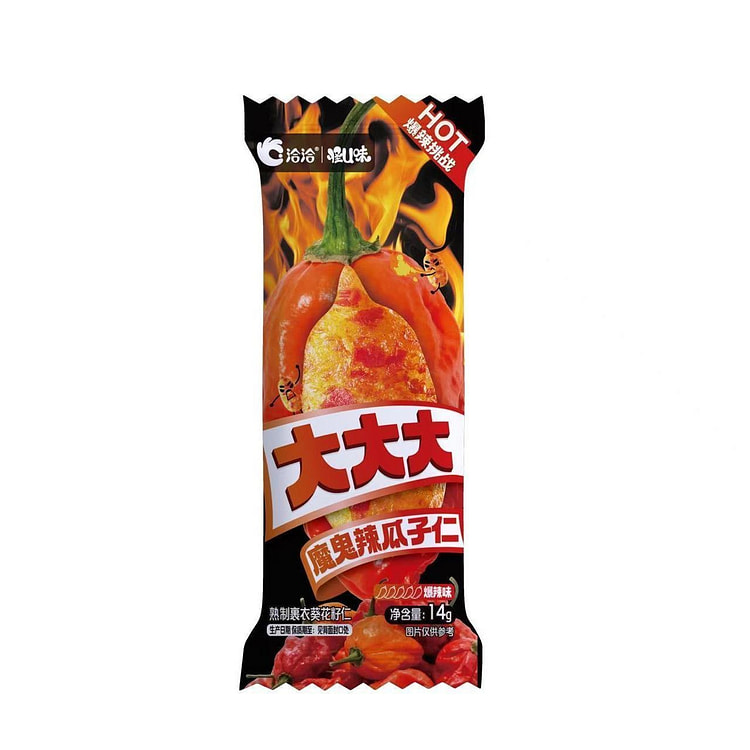 洽洽魔鬼辣瓜子仁14g办公休闲解馋零食 14 克