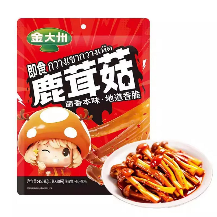 Jin Dazhou Spicy Deer Antler Mushrooms 450g 450 g