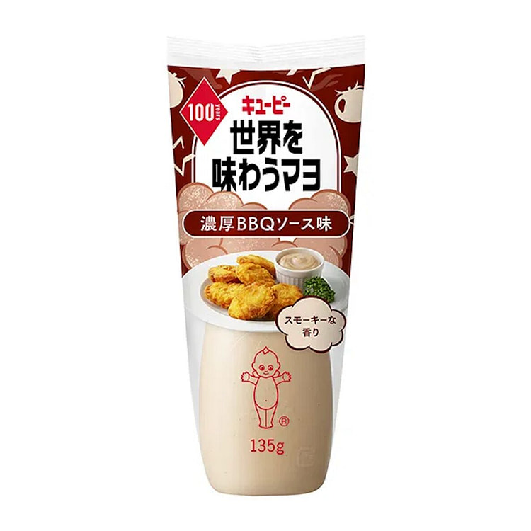 丘比烟熏烧烤口味沙拉酱 135g