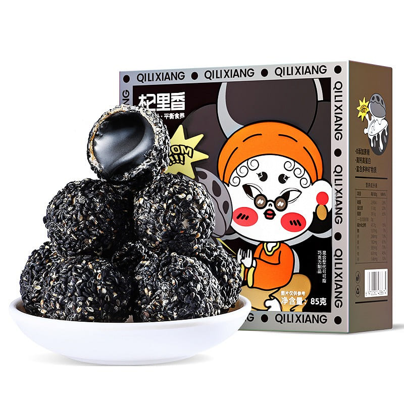 【 Qilixiang – Mo Xiaoji 】 Black Sesame pill 85g/ box 85 g