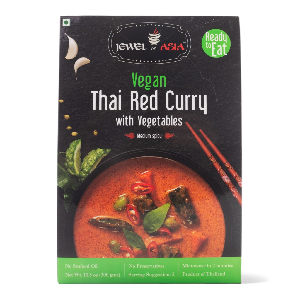 Jewel of Asia Vegan Thai Red Curry with Vegetables 10.5 oz