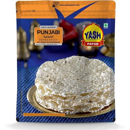 Yash Punjabi Papad, 7 oz pack 7 oz