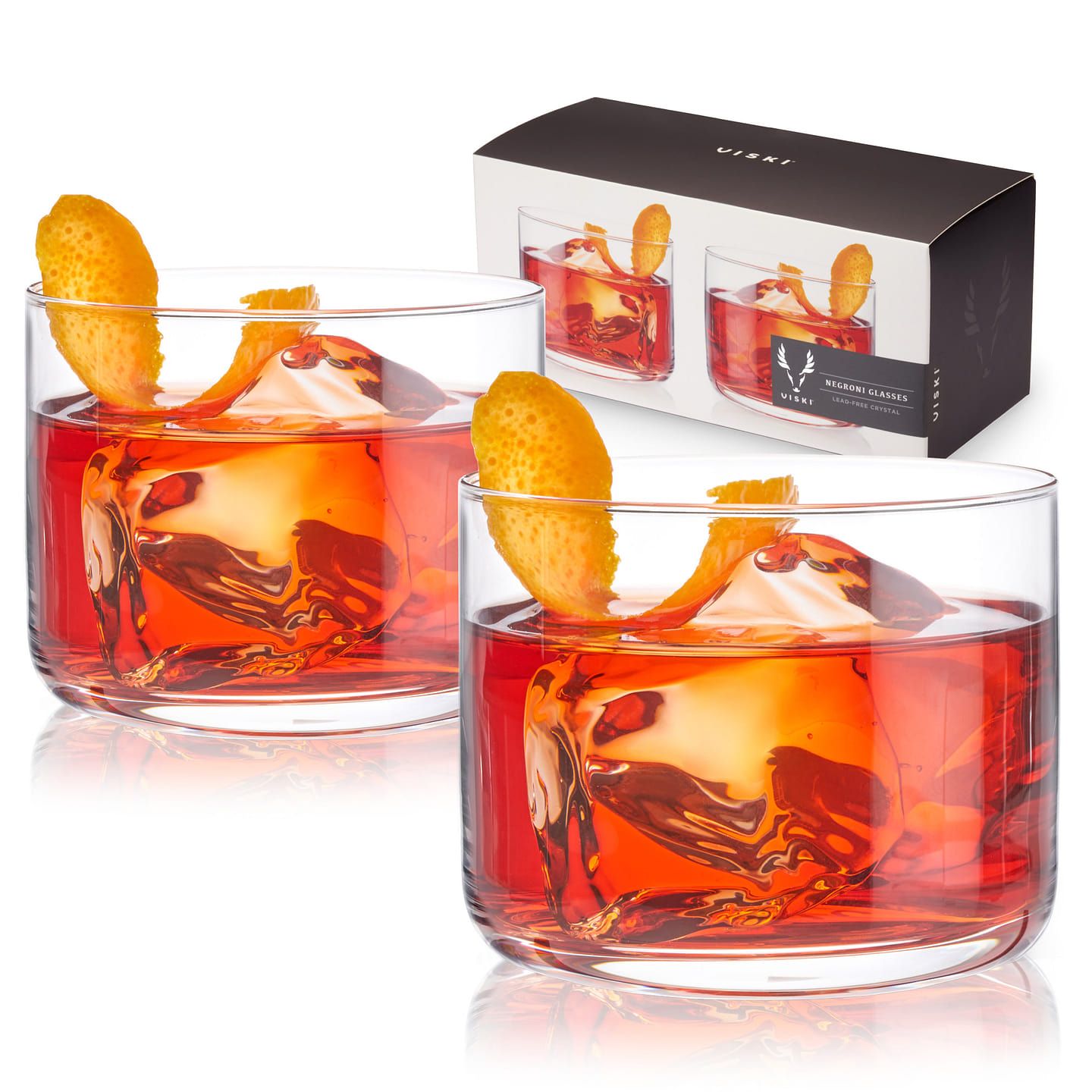 Crystal Negroni Glasses by Viski® 8 fl.oz