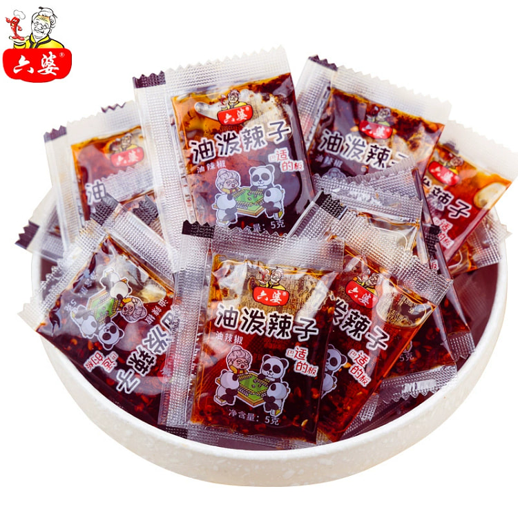 六婆油泼辣子5g*10袋