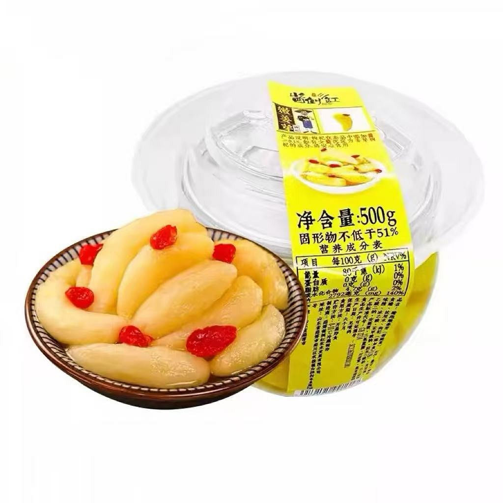 One jar of Zibo Wolfberry Pickled Ginger Shoots 500 g
