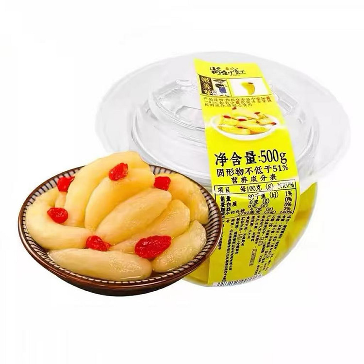 淄博枸杞泡姜芽1罐新鲜嫩姜芽酸甜腌制泡菜下饭菜 500 克