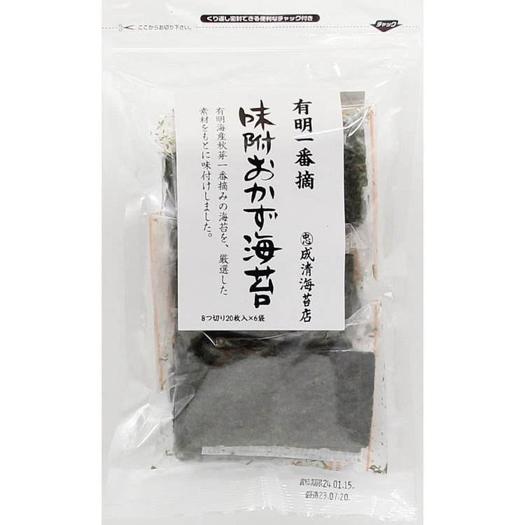 Narikiyonori Seasoned Side Dish Seaweed (Large) 1 each